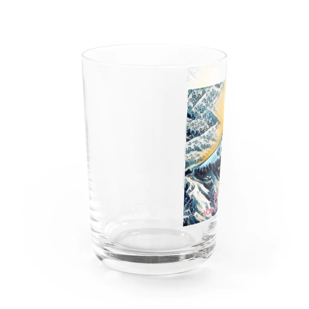 Xyz4869yの空･海･麟･渡-Ku-Kai-Rin-Wataru- Water Glass :left