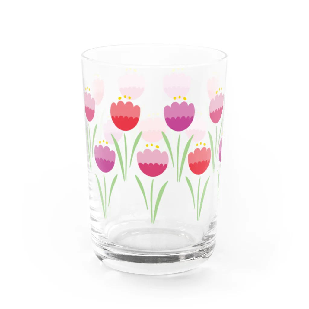 hikageの大きめチューリップ Water Glass :left