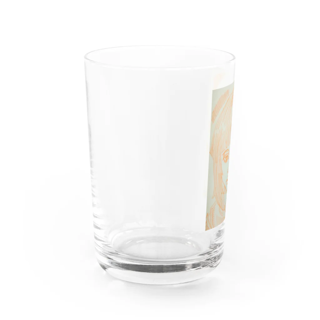 私ノ私　の美人画シリーズ Water Glass :left