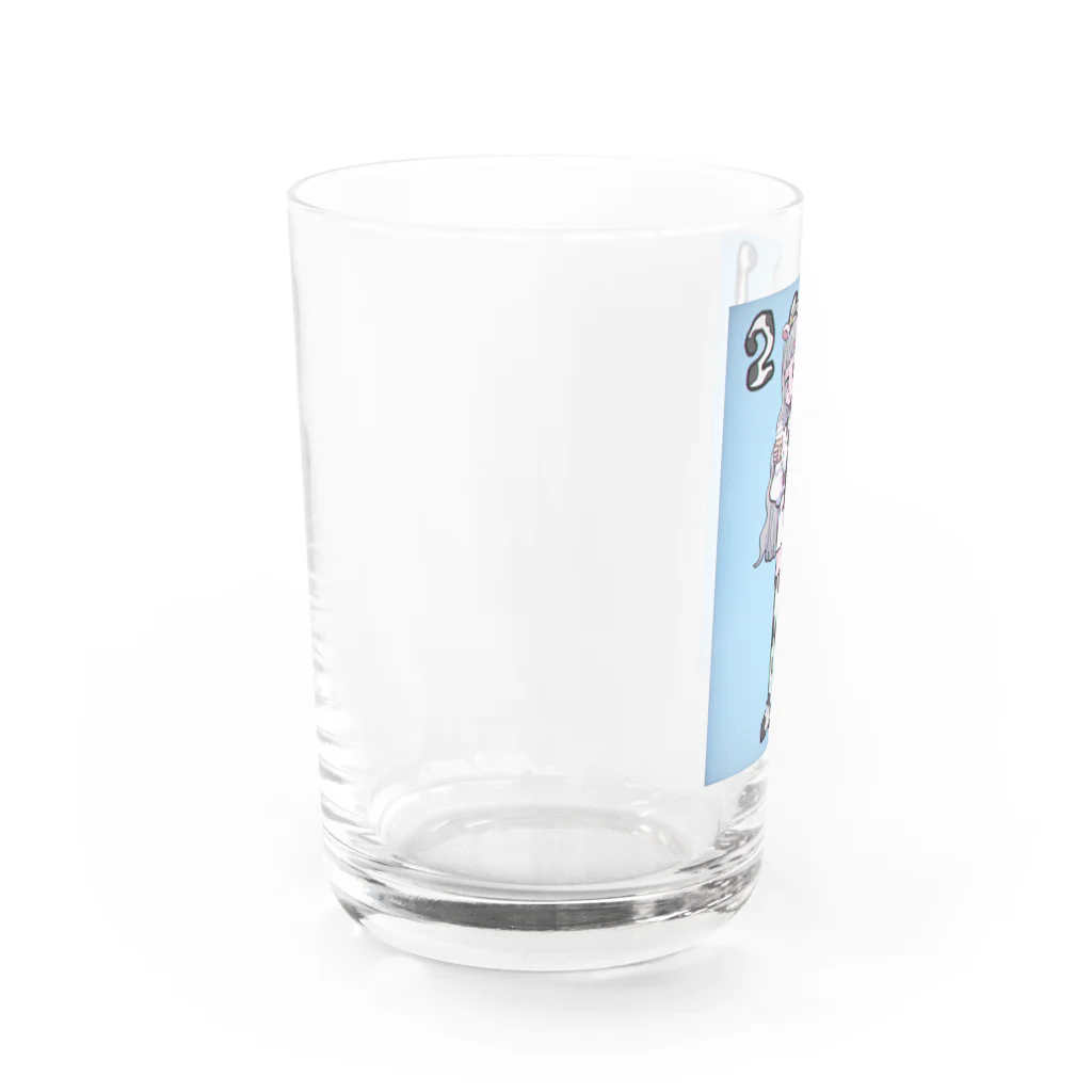 pi_tyoのモー子 Water Glass :left