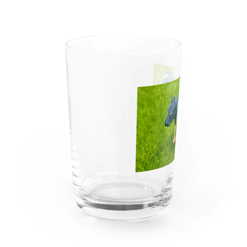 コナカマ通販SUZURI支店のCOW-2021 Water Glass :left