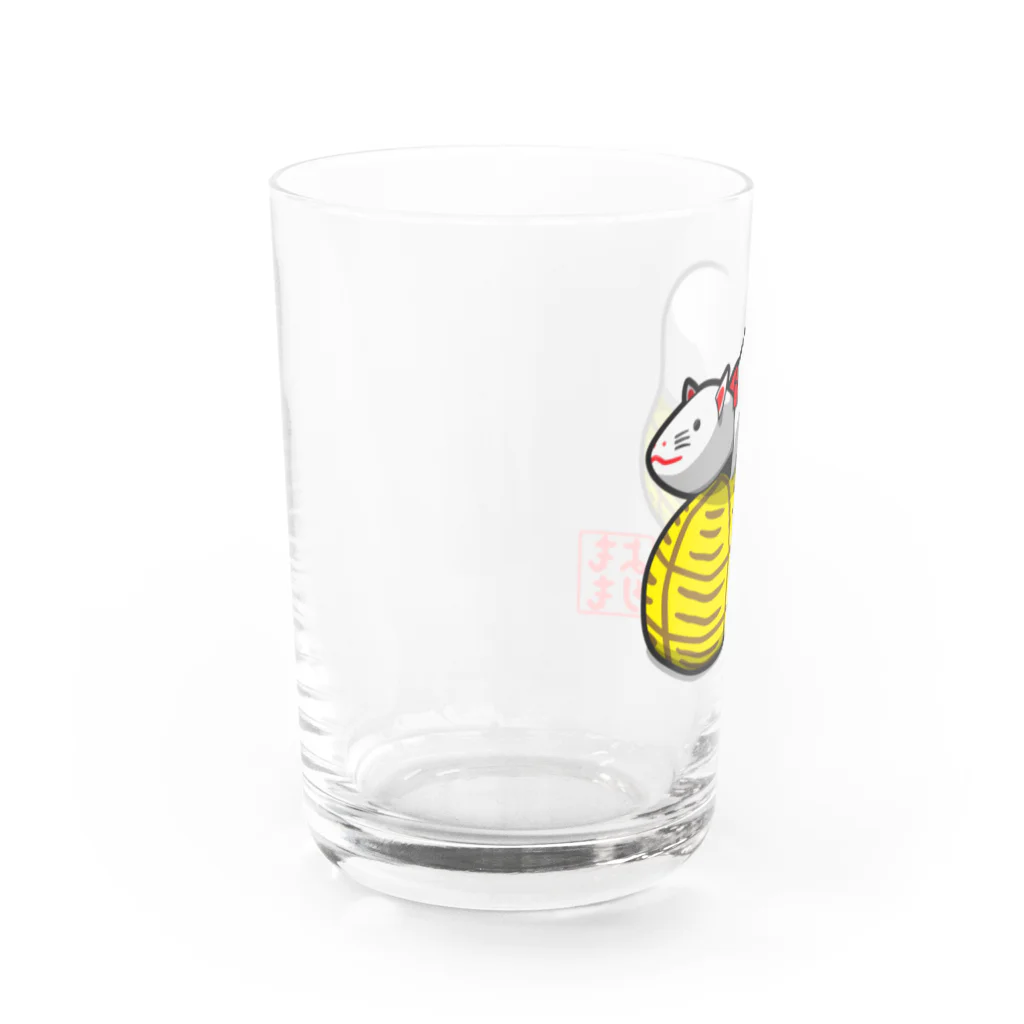 ももよりの福鼠 Water Glass :left