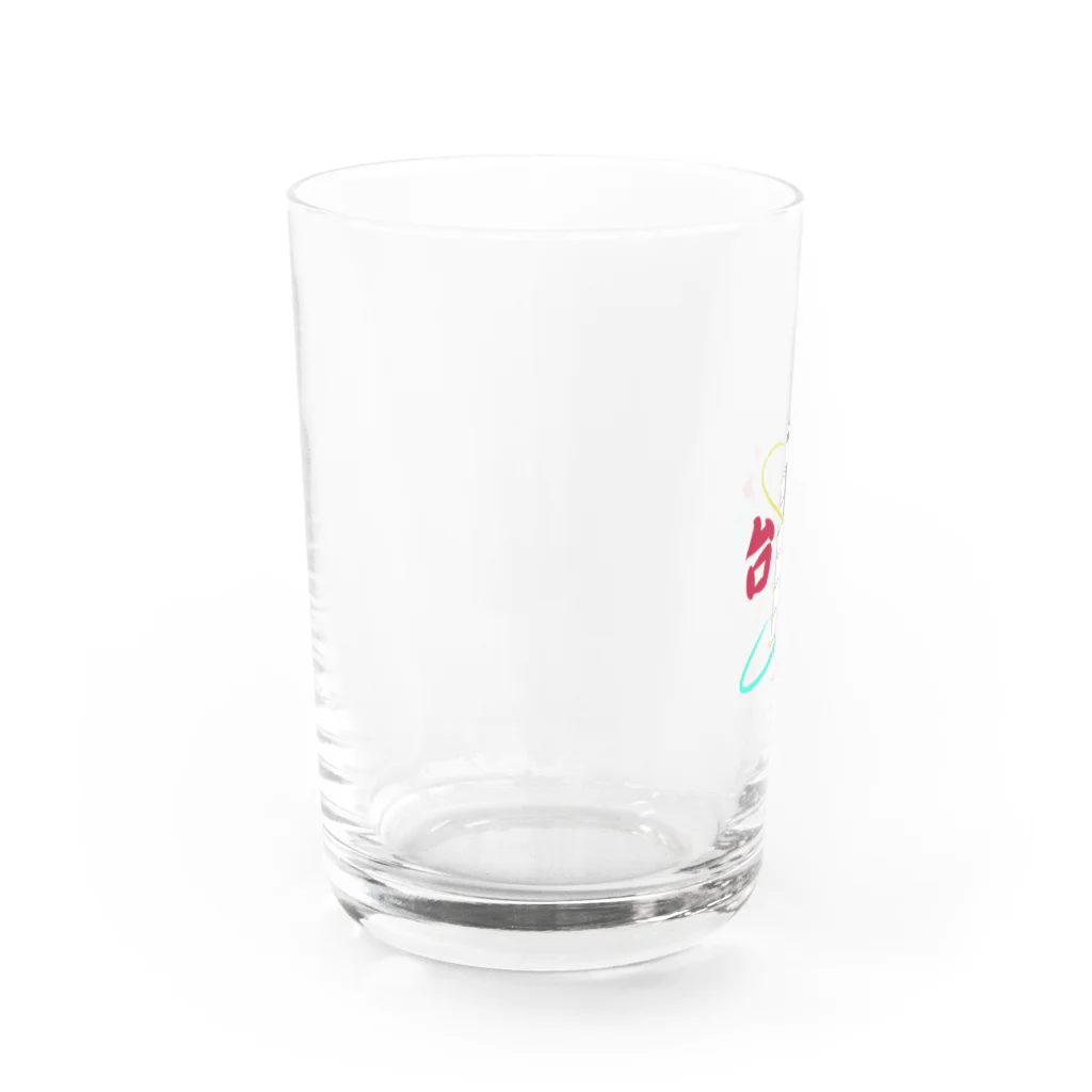 アジア言語マニアのデザイン帳のぷてぃデザイン台北 Water Glass :left