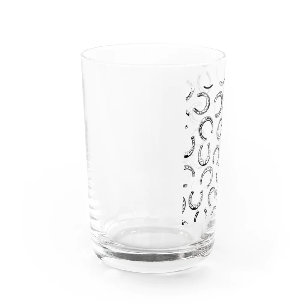 ロゼットステーブル お馬の雑貨屋さん🏇の馬蹄パーティ 蹄鉄、ホースシューシリーズ Water Glass :left