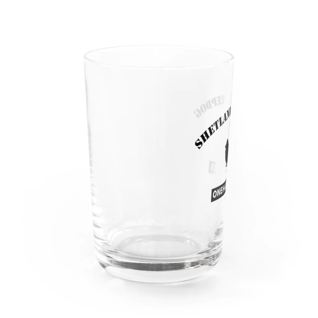 onehappinessのシェットランドシープドッグ　ONEHAPPINESS Water Glass :left