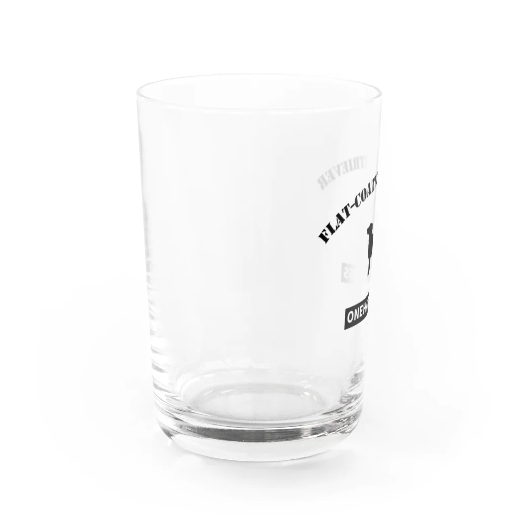 onehappinessのフラットコーテッドレトリバー  ONEHAPPINESS Water Glass :left