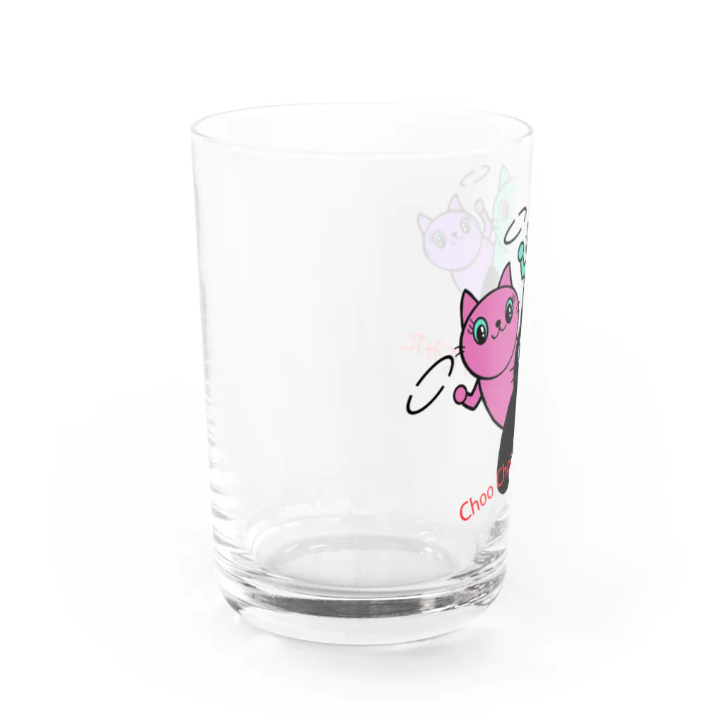 momolove のChoo Choo TRAIN やってみた Water Glass :left