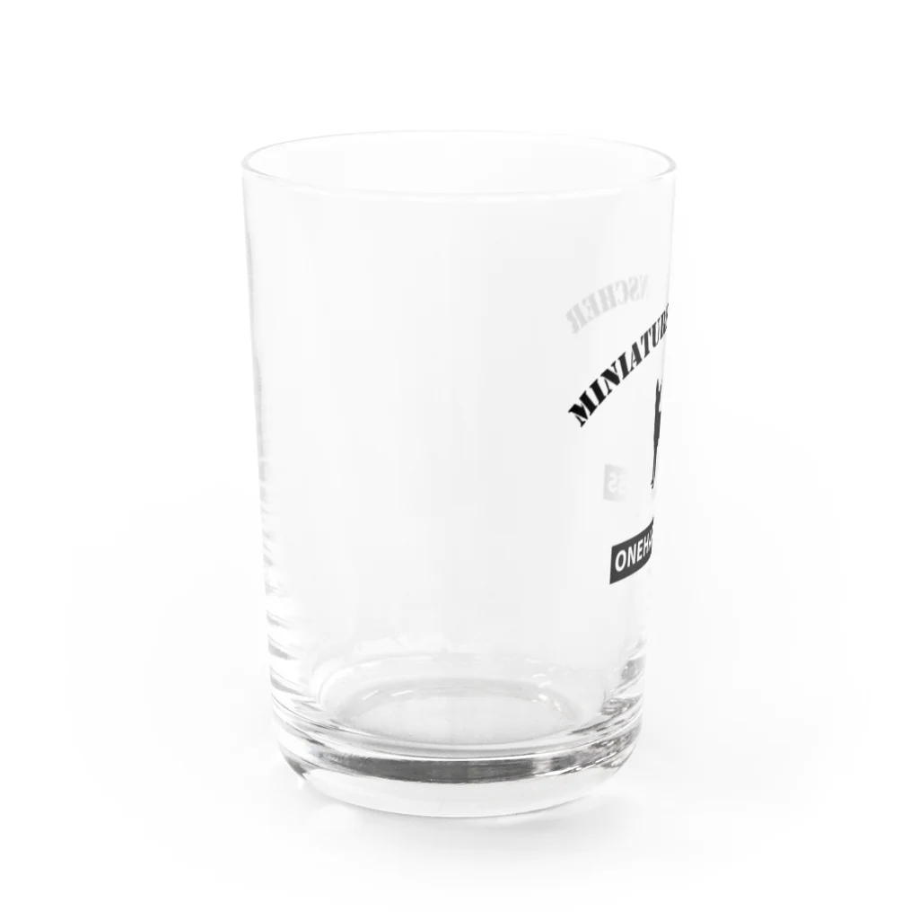 onehappinessのONEHAPPINESS　ミニチュアピンシャー Water Glass :left