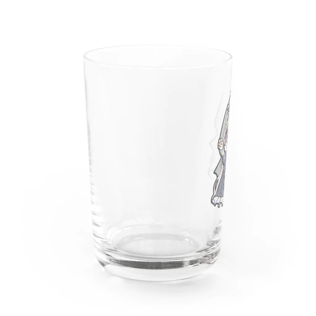 灰眠 るーのるーグラス❀✿ Water Glass :left