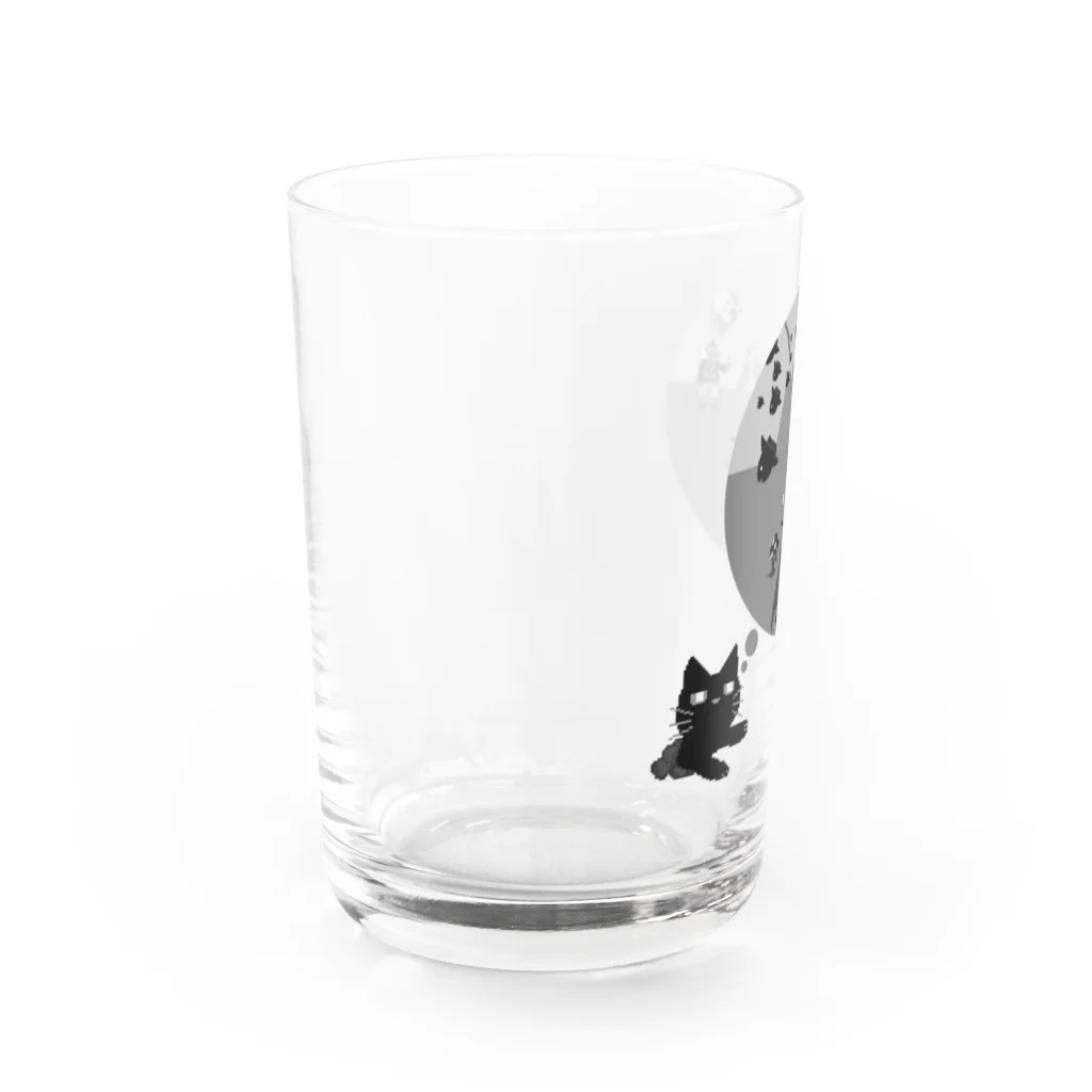 避役の高揚 Water Glass :left