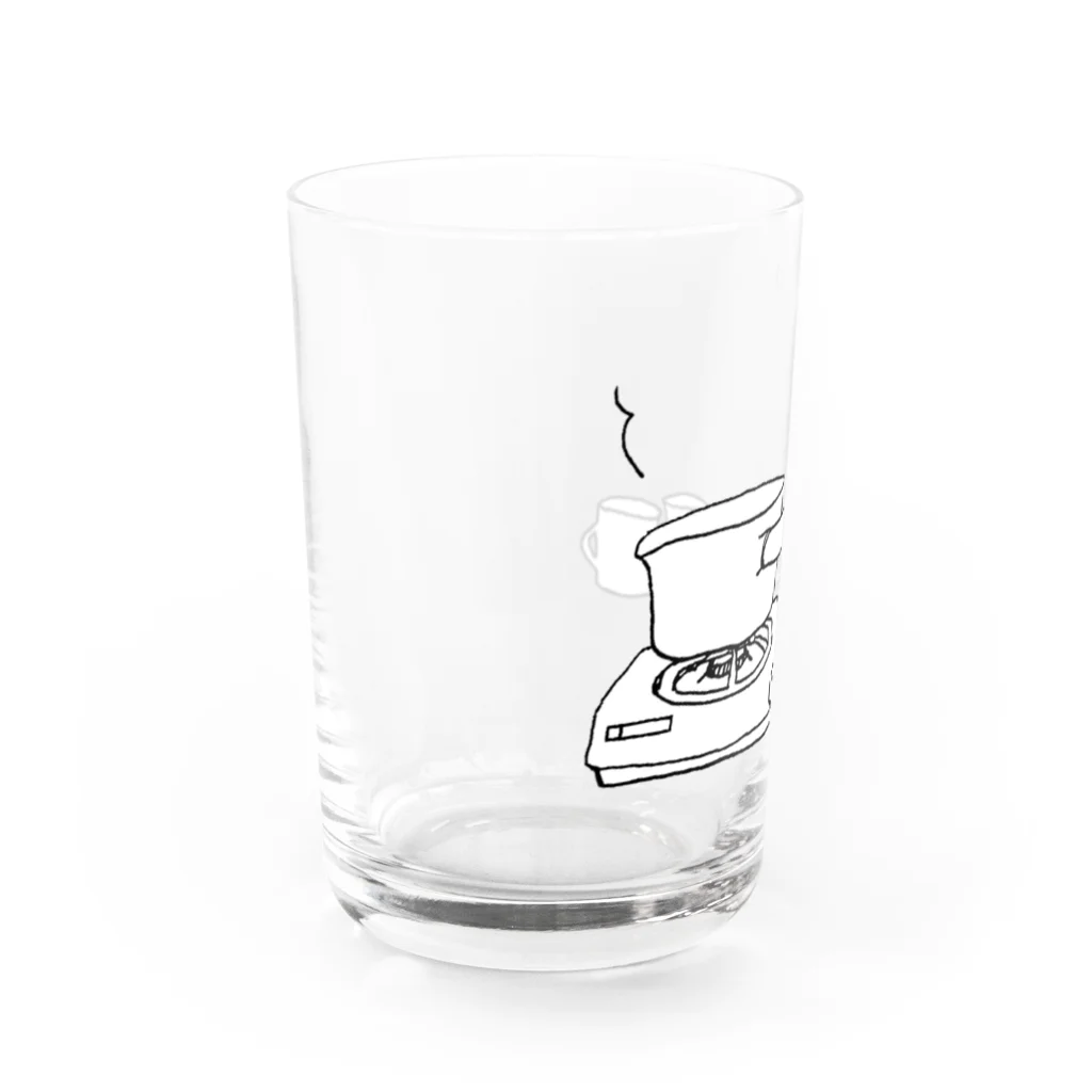 気ままに創作　よろず堂のほっとひと息 Water Glass :left