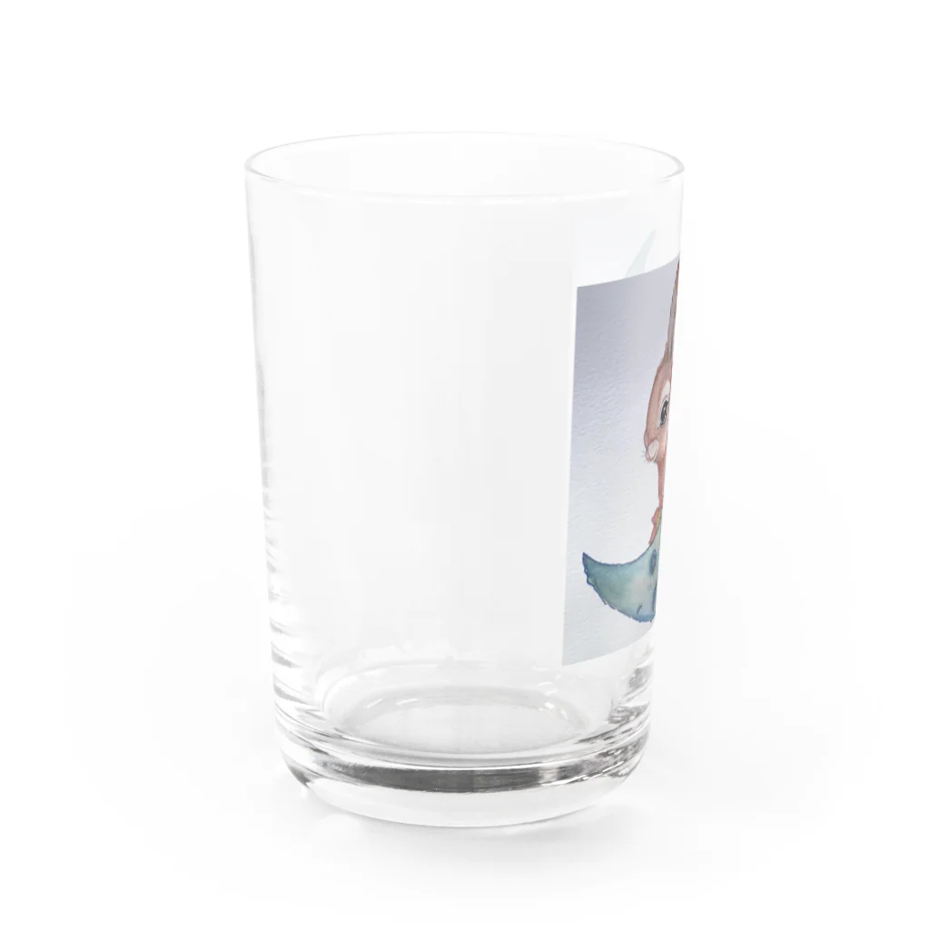 KANtiのツキノウサギ Water Glass :left