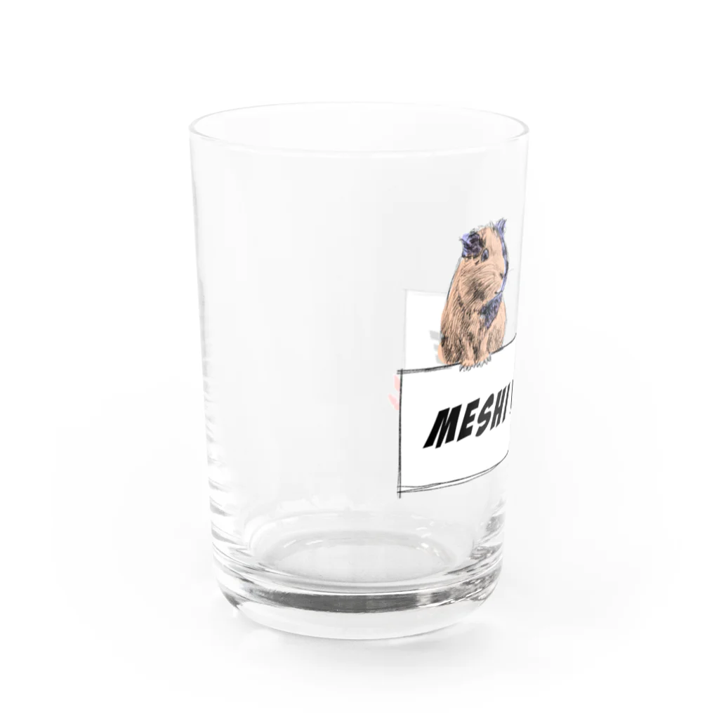 LIFE_is_a_JOKEのメシよこせ Water Glass :left