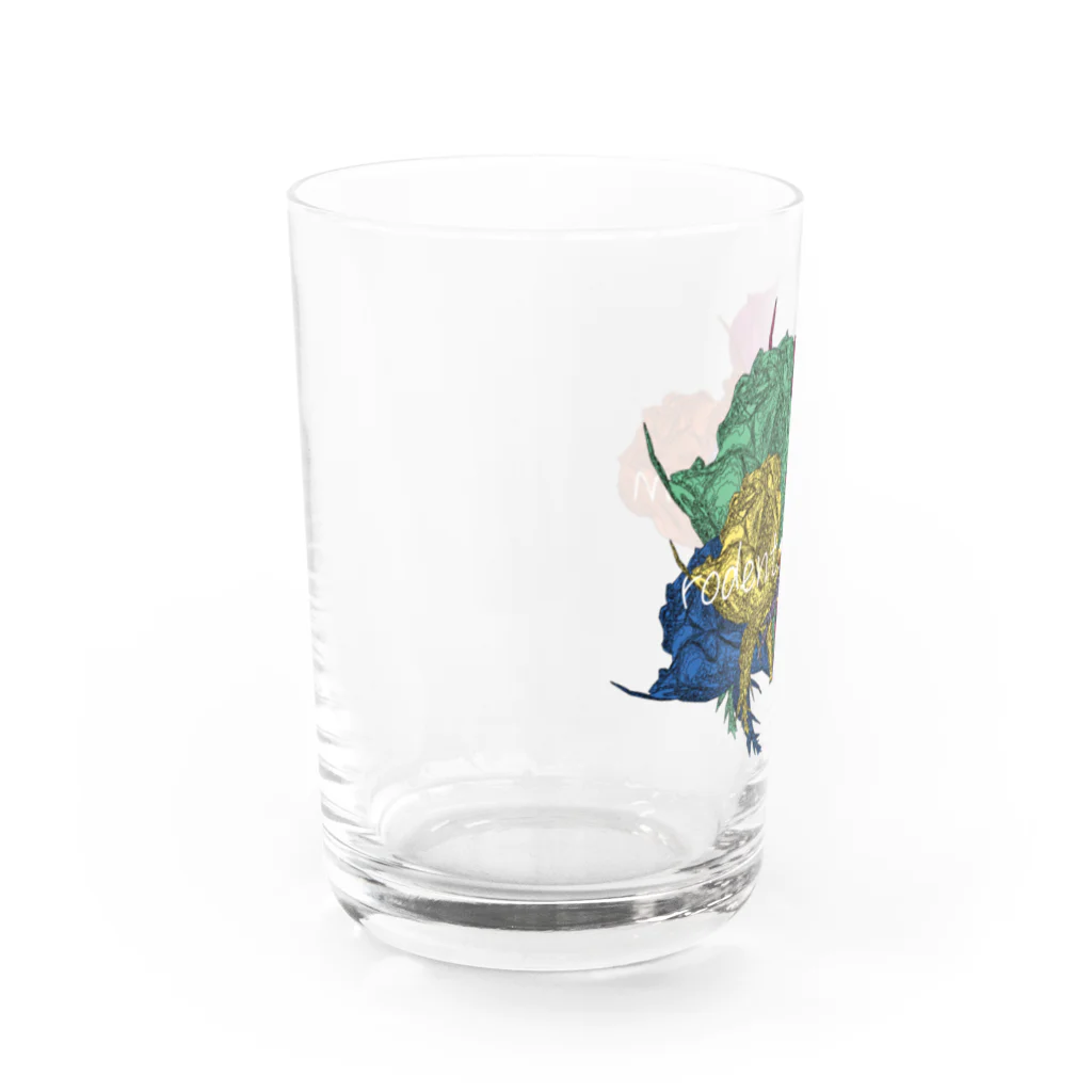 rodent dinky drumのrodent dinky drum たまには洒落た薔薇でも。 Water Glass :left