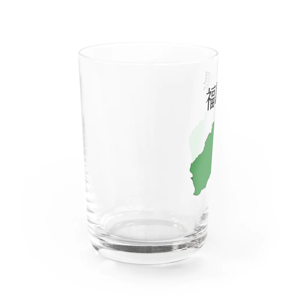 かっぱコーヒーの福島・オーストラリア撹乱シリーズ Water Glass :left