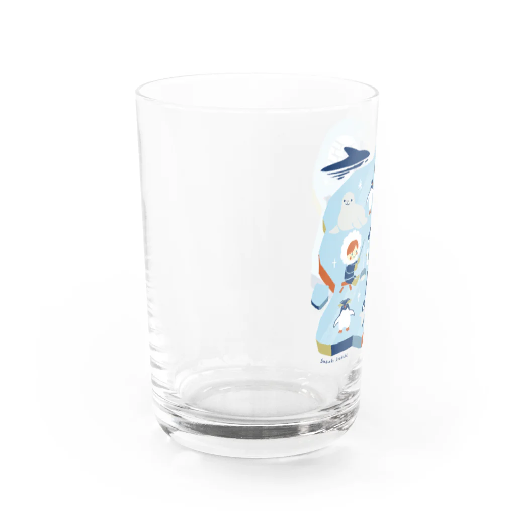 すずきいときちの南極生活 Water Glass :left