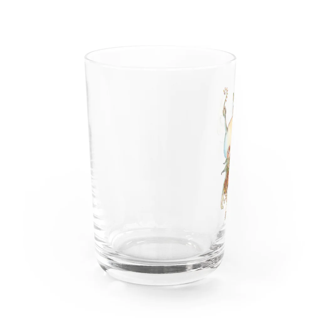 スーパーファンタジー絵描き　松野和貴のポルタ Water Glass :left