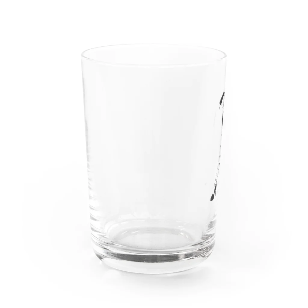 ひとちゃん(蒼兎一美)のおみせのひとちゃんキメキメ Water Glass :left