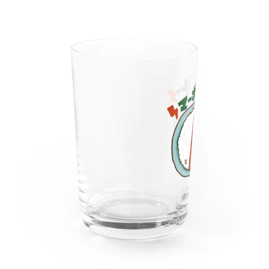 ルルののろいのマーボーカレー Water Glass :left