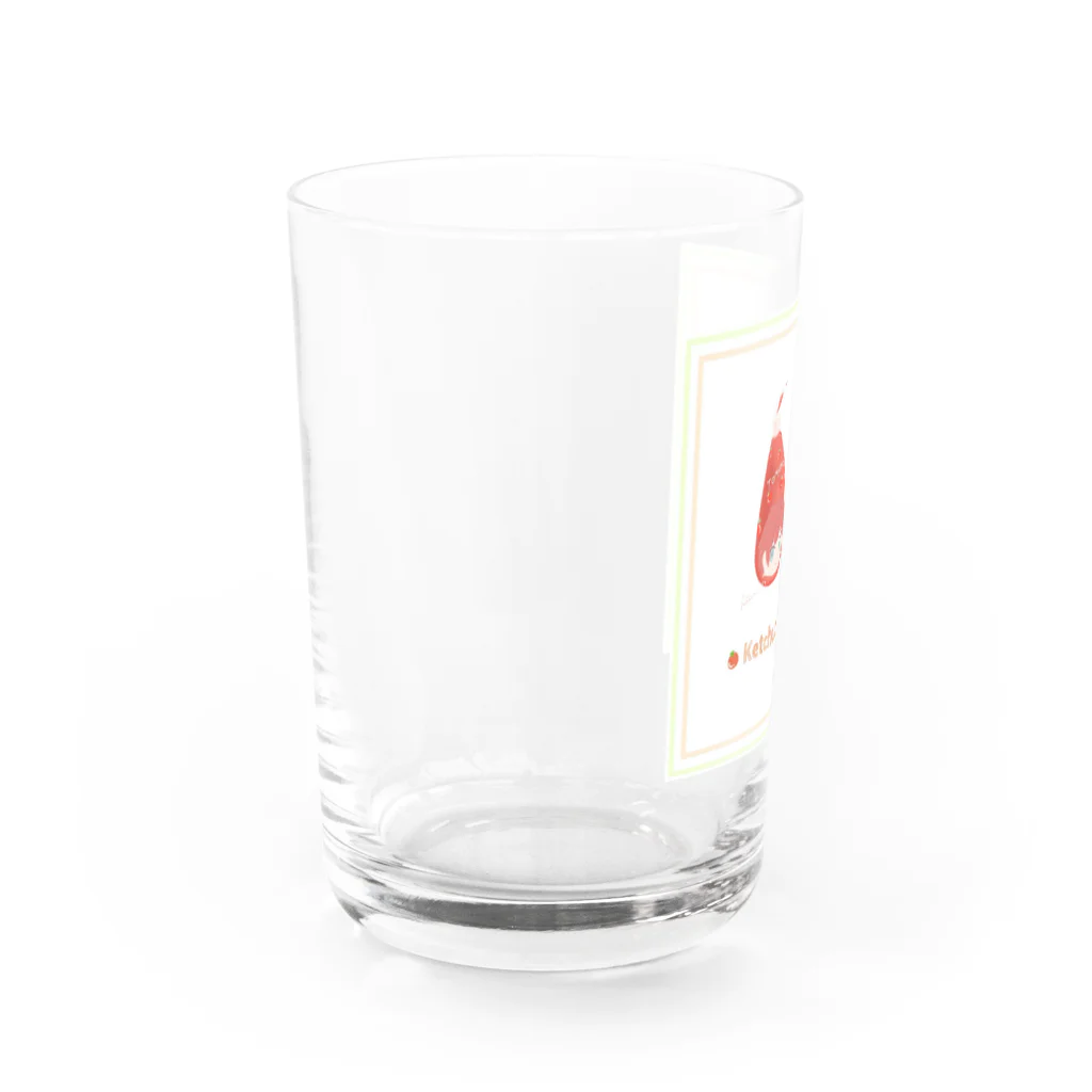 𝘴𝘶𝘮𝘰𝘮𝘰のケチャップ･ブラザーズ Water Glass :left