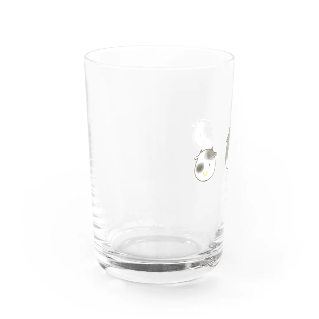 ぷりんのふりのmo-mo-mo- Water Glass :left