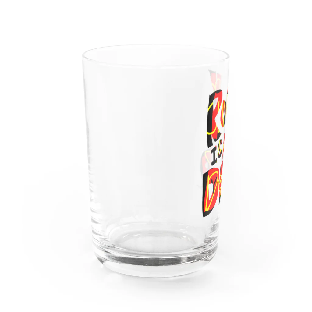 monkeytunerecordsのROCK IS NOT DEAD Water Glass :left