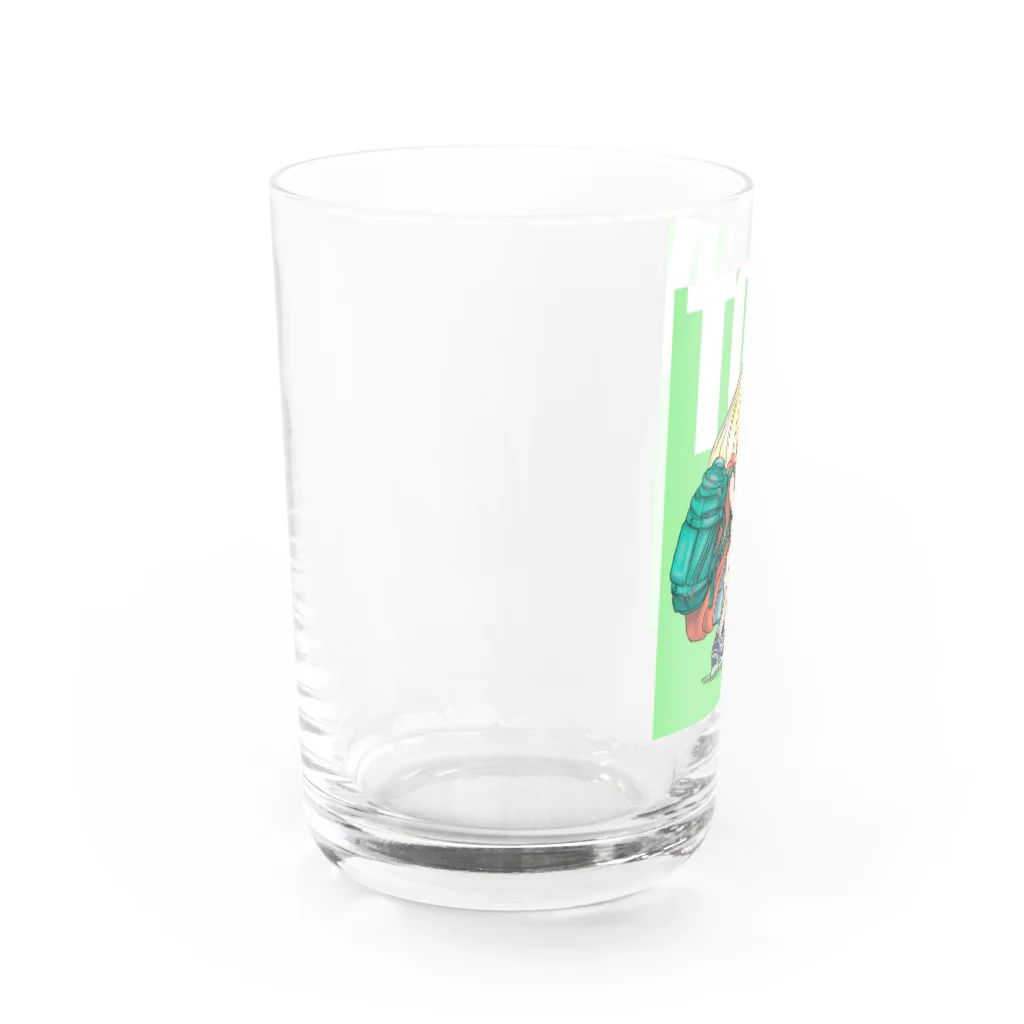 nekoのグッズスタジオの緑のトッコちゃん Water Glass :left