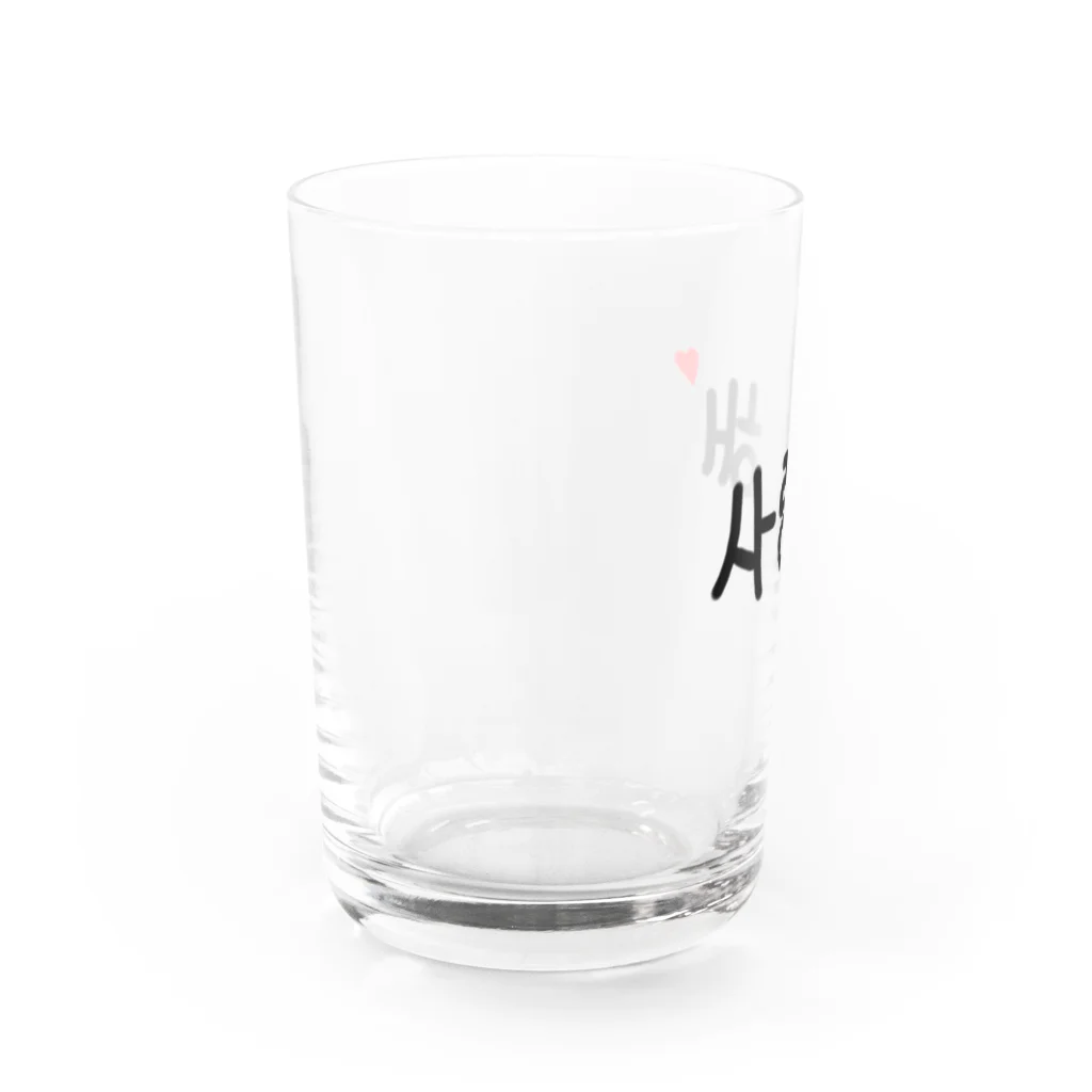 smooth by白衣ちゃんの사랑해♡ Water Glass :left