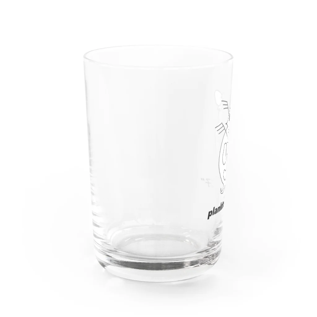 トス屋めだかのplankton"みじ子" Water Glass :left