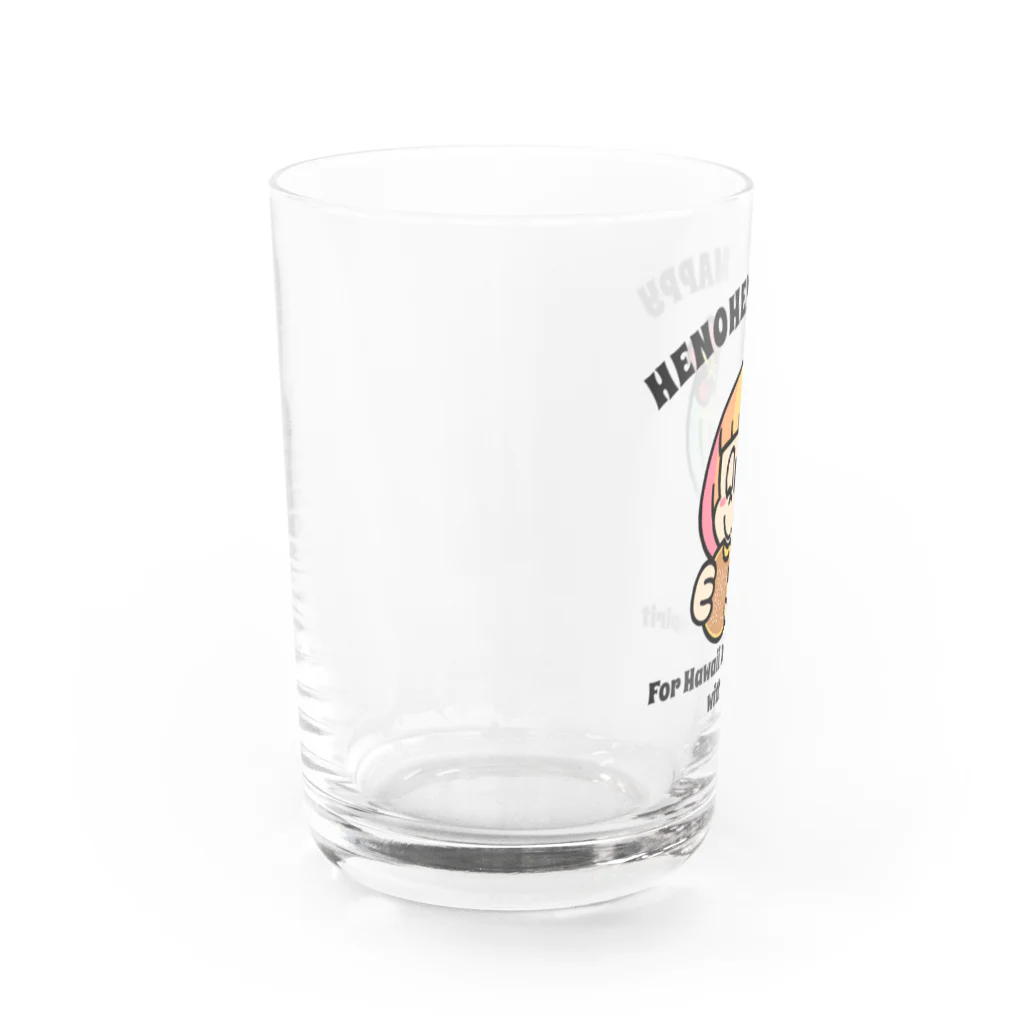 ハワイが大好きな女の子『HENOHENO MAPPY』のYUMMY2021(ハワイを愛するあなたへ) Water Glass :left