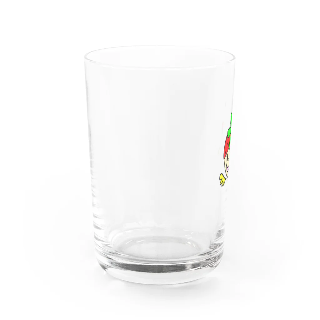 Strawberry Angelのいちごやろう Water Glass :left