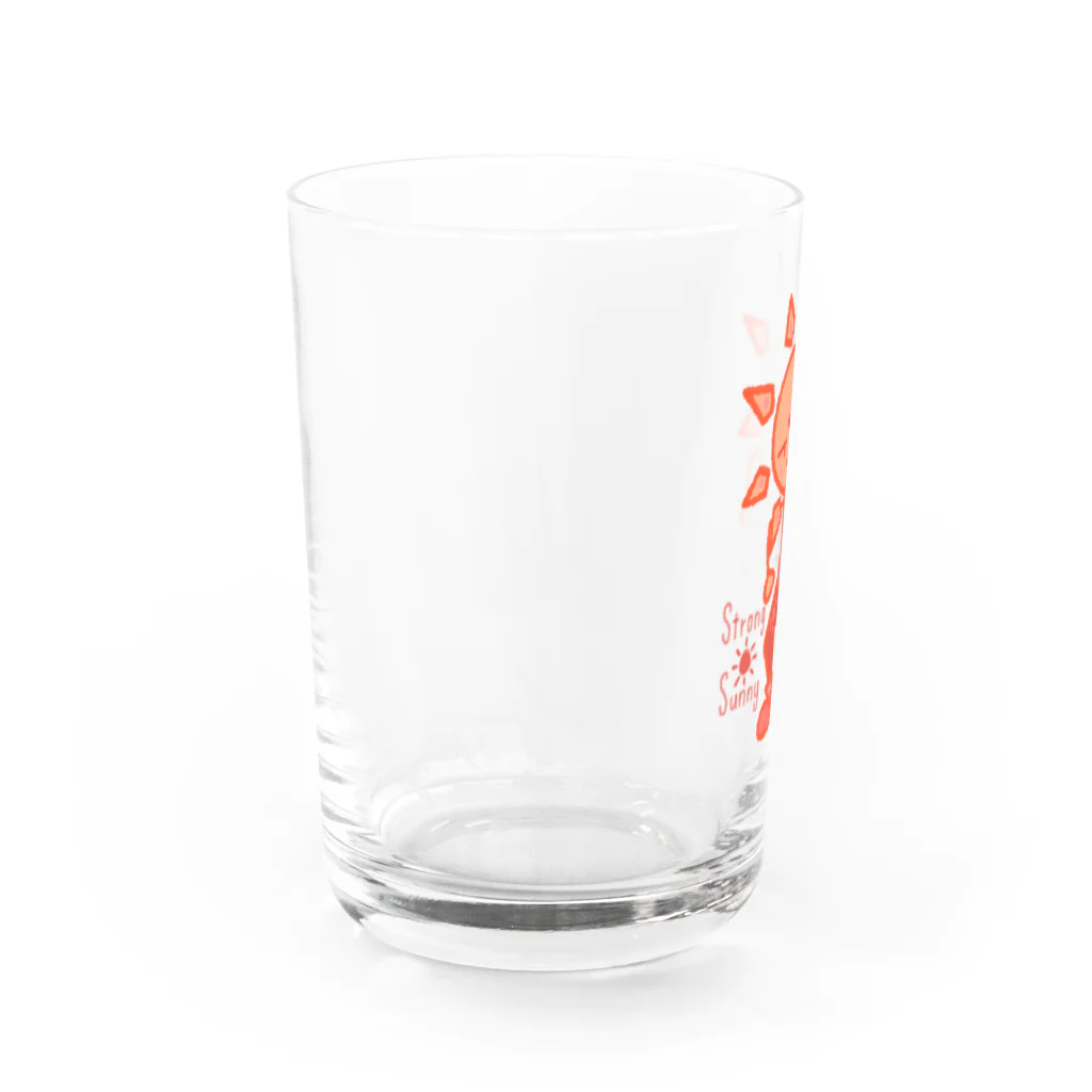 ウサネコのウェザーず＊カンカンデリ Water Glass :left