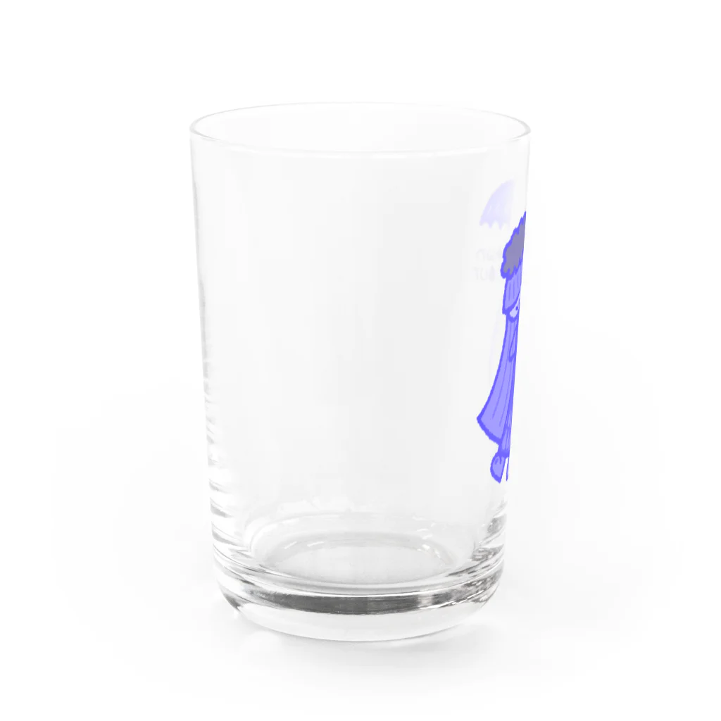 ウサネコのウェザーず＊ドシャブリさん Water Glass :left