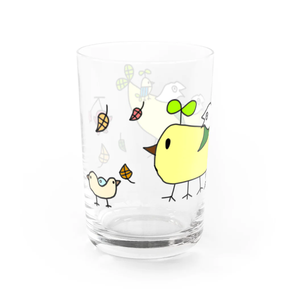 pitako-81の長ヒヨコちゃん走行中 Water Glass :left