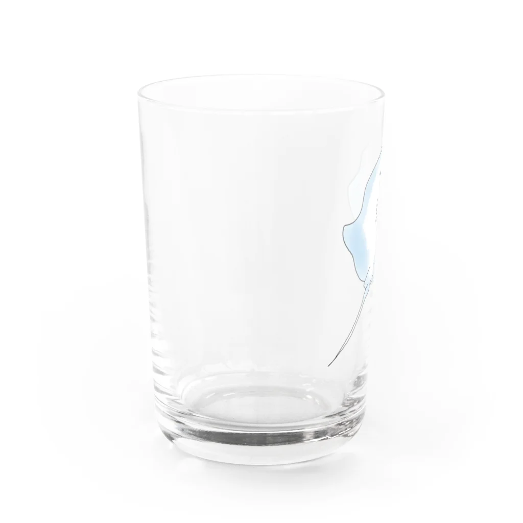 モモたろ屋のえい！ Water Glass :left