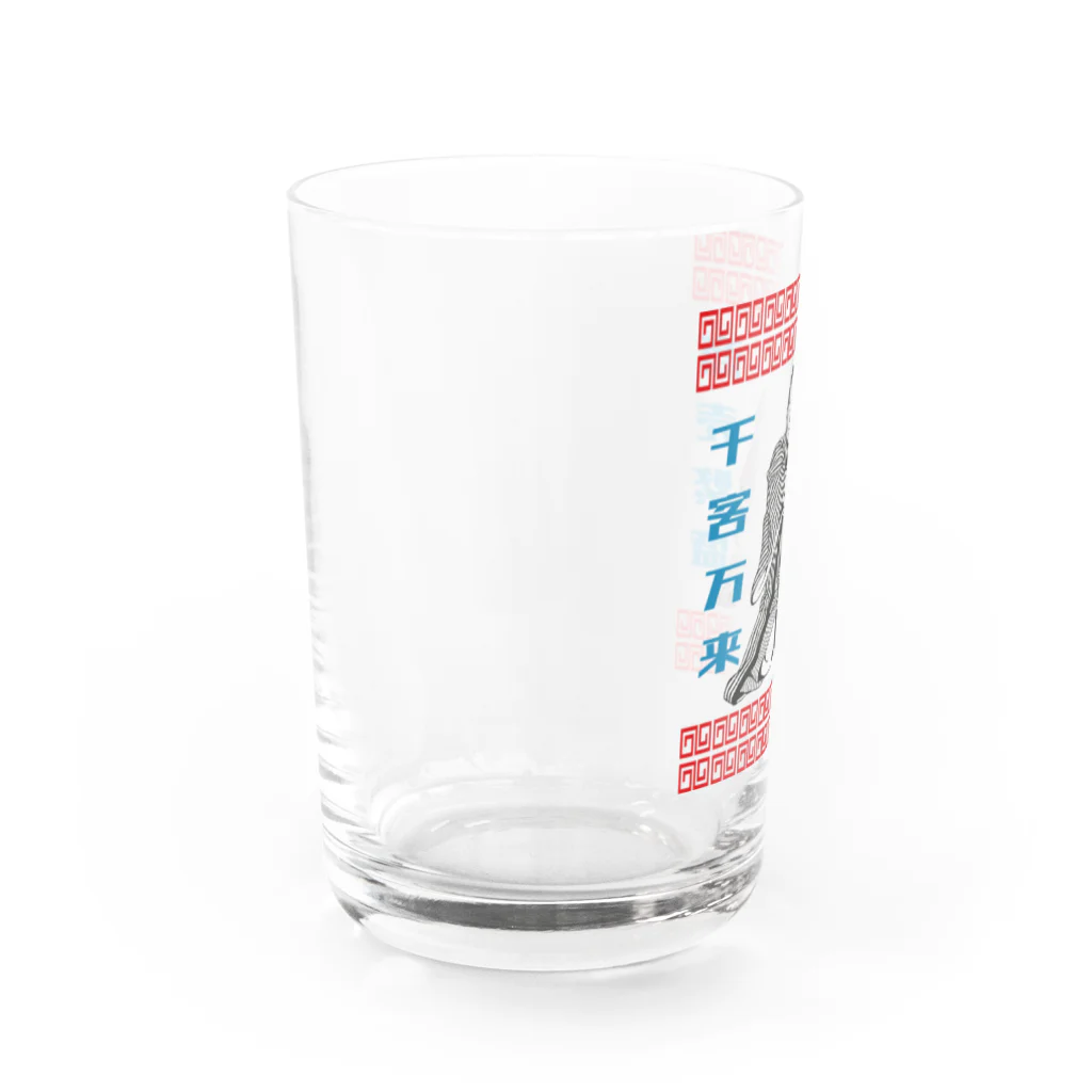 仙台四郎shopの【ラーメン店を応援】仙台四郎グッズ Water Glass :left