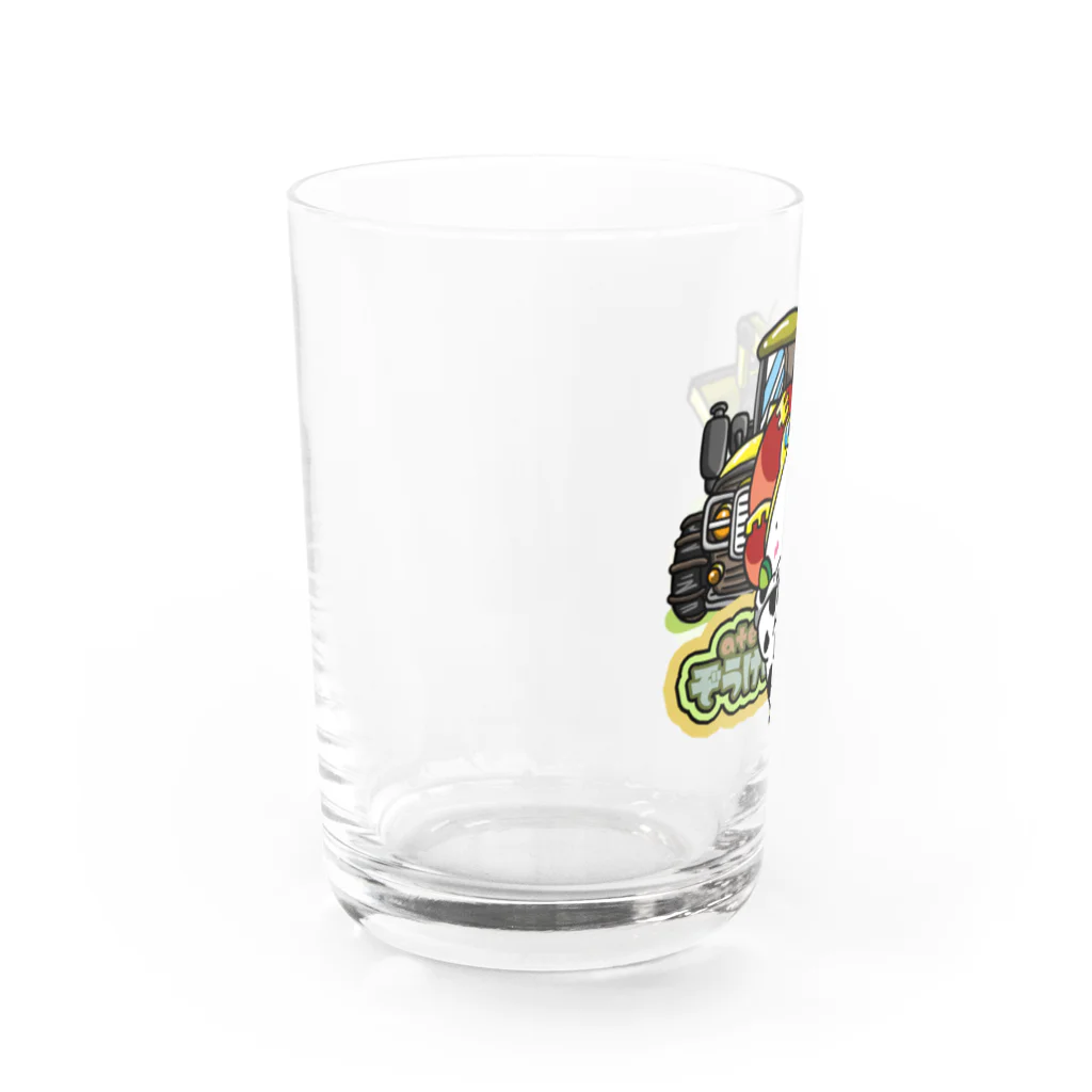 造形のおうさま公式の牧場のおうさま Water Glass :left