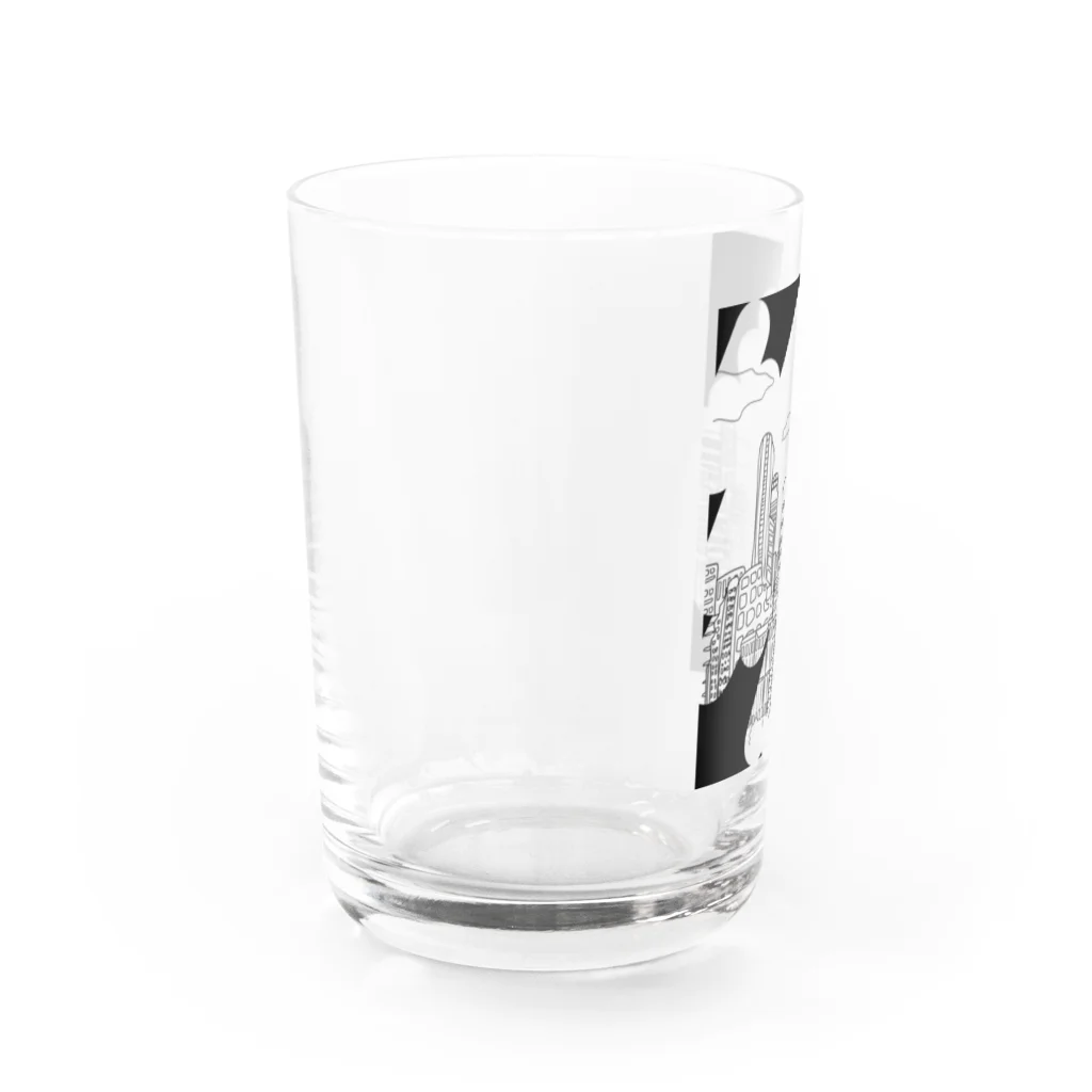 うなわるどのTown Water Glass :left