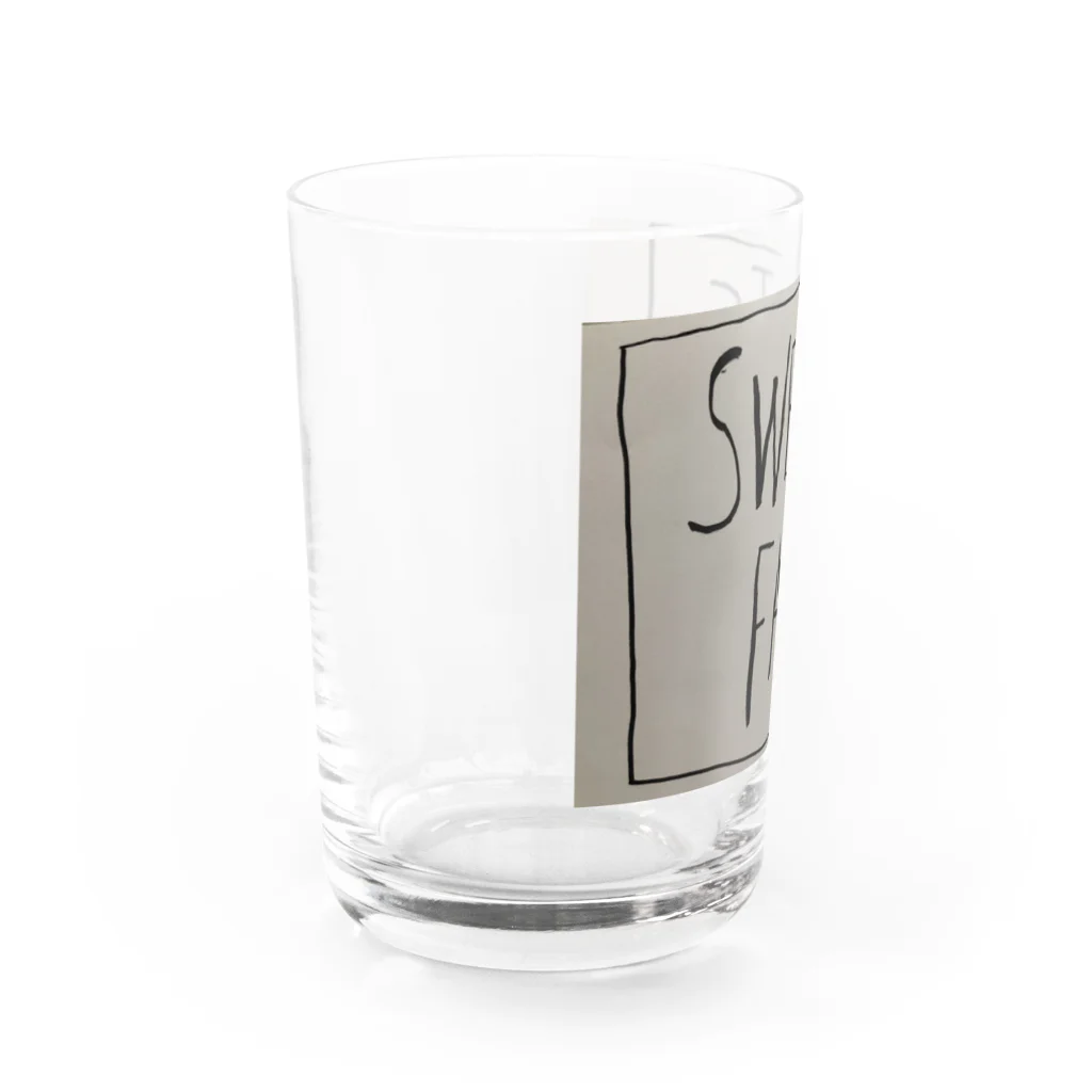 あ☆りのスイーツファムのちょっとコンビニまで Water Glass :left