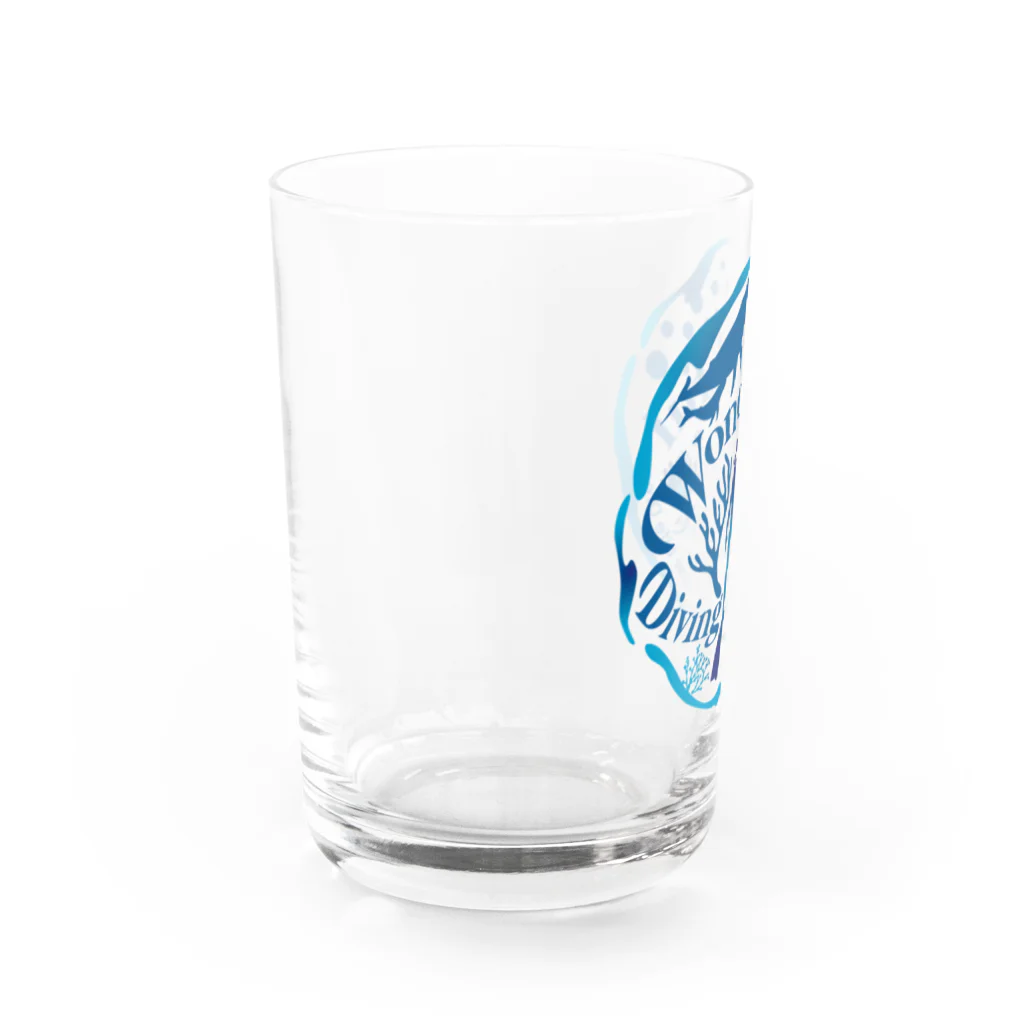 Slow Life Dreamのワンダフル・ダイビング・ライフ　グッズ Water Glass :left