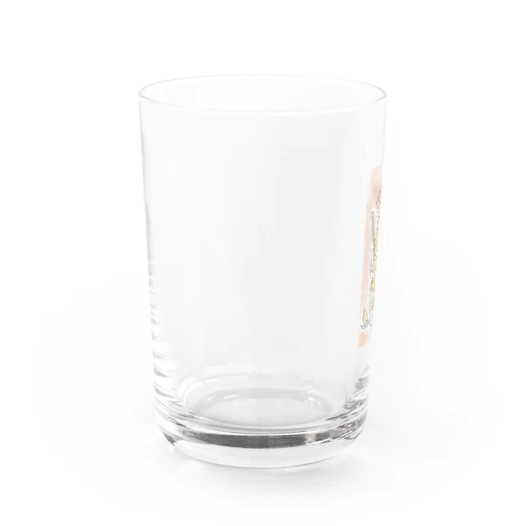 kumakumakumamaのれもれも Water Glass :left