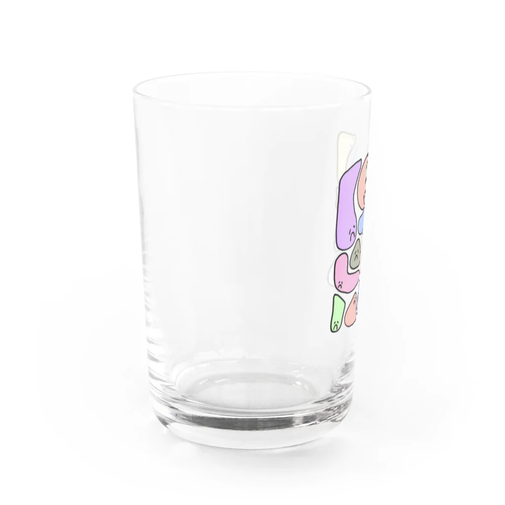 MASHIGE's SHOPのMITSUDANU(colorful) グラス左面