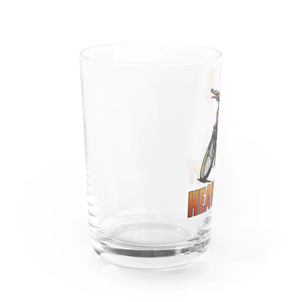 nidan-illustrationの"HEAVY TOY” Water Glass :left