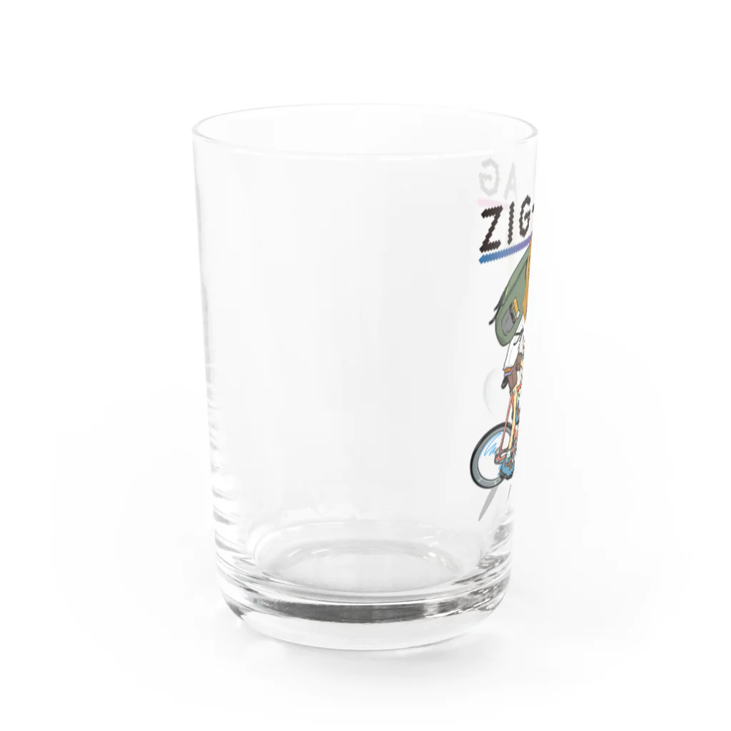 nidan-illustrationの“ZIG-ZAG” 2 グラス左面