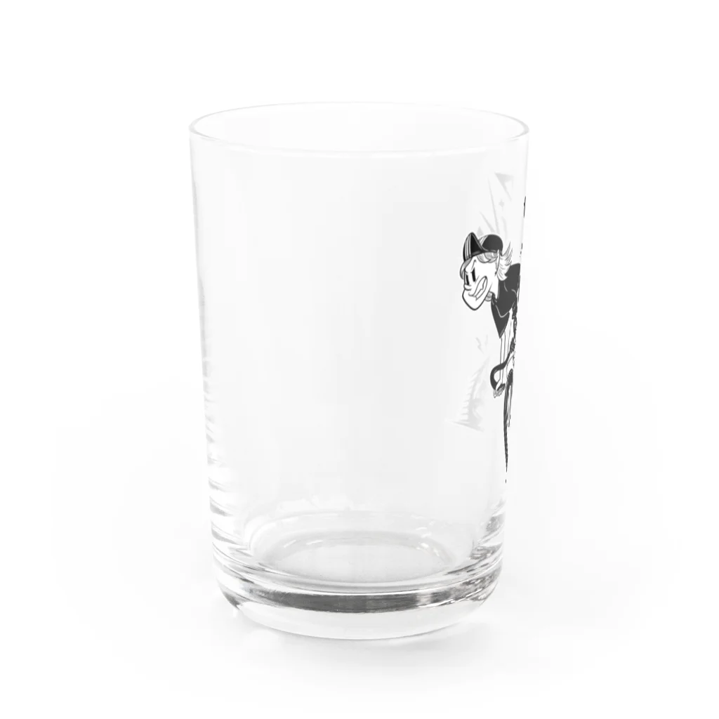 nidan-illustrationの"SPIKE" Water Glass :left