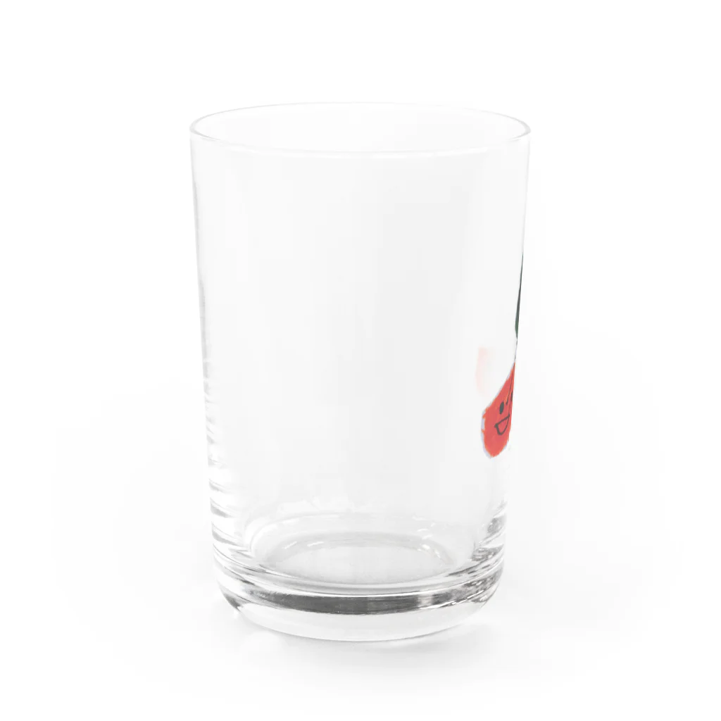STROBE PANIC🍄ｽﾄﾛﾎﾞﾊﾟﾆｯｸのサクランボきょうだい Water Glass :left