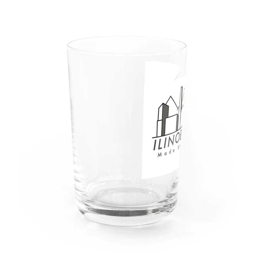 ILINOBE  CLUB 洋裁店のILINOBE  CLUB ロゴ1 Water Glass :left