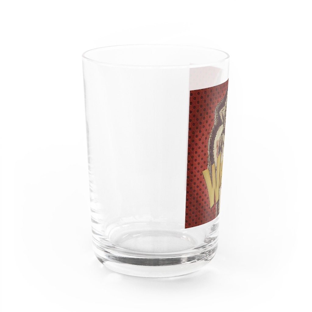 momo_emiのレッド　momo_emi Water Glass :left