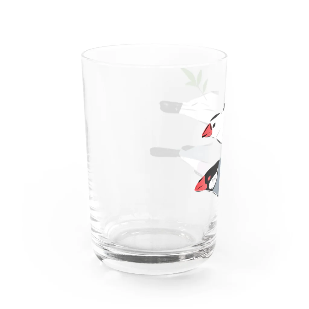 EASEのひもの文鳥 Water Glass :left