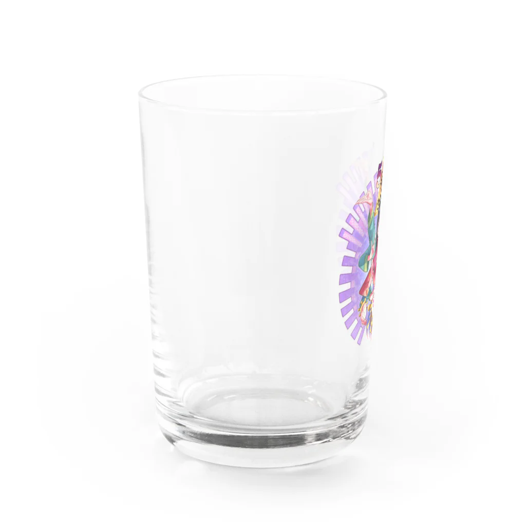 大河山 麻々夜@人妻子持ちvtuberの人生妨害5G電波除去・紫 Water Glass :left